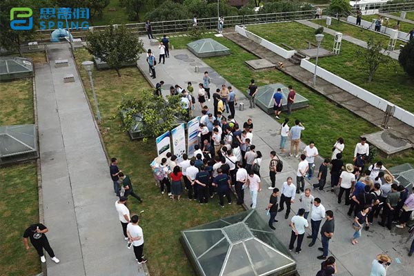 逾500人參觀思普潤MBBR準IV類業(yè)績——新周污水廠